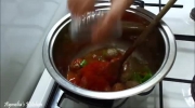 Hsou Tunisien aux boulettes de viandeحسو بالكعابر.