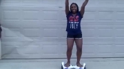 Juju on dat beat challenge on hoverboard!!!!