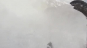 GoPro Skier vs Avalanche