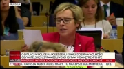 Tego TVN nie puści. Jadwiga Wiśniewska (PiS) ostro w Parlamencie Europejskim