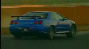 Filmik z Nissanem Skyline GTR R34