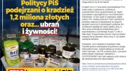 Politycy PiS podejrzani o kradzież 1,2 miliona złotych oraz...