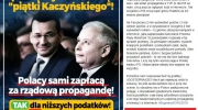 Rząd PiS wyda 5 MLN zł z NASZYCH pieniędzy na reklamę "piątki Kaczyńskiego"