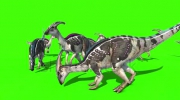 stock-footage-parasaurolophus-eat-jurassic-world-dinosaurs-green-screen-d-rendering-animation.webm