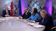 Grzegorz Braun (Konfederacja) vs Tomasz Poręba, TVPiS Polin i UE  Debata przedwyborcza do PE