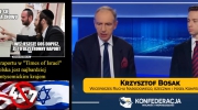 Krzysztof Bosak - Według raportu Times of Israel, Polska jest najbardziej antysemickim krajem