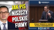 Robert Winnicki (Konfederacja) - Jak PiS niszczy polskie przedsiębiorstwa (podatek cukrowy)