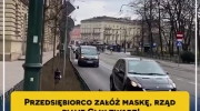 Konrad Berkowicz (Konfederacja) - Samochodowy strajk przedsiębiorców w Krakowie!