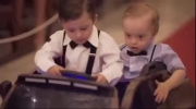 This groom surprised his bride by having her students with Downs syndrome be the ring bearers