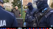 Nigdy nie założę KAGAŃCA na twarz! Policja vs Wolni Ludzie