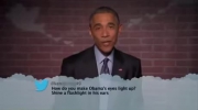 Obama czyta tweety o sobie