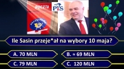 Ile Jacek Sasin (PiS) przej*bał na wybory 10 maja, które się nie odbyły?