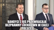 Konfederacja - Rząd PiS przywraca BEZPRAWNY lockdown w całej Polsce! (18.03.2021)