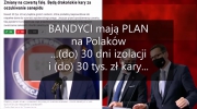 30 dni izolacji i 30 tys. zł kary... rząd PiS wprowadzi drakońskie kary na 4 falę PLANdemii