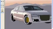 Audi A5 w MS Paint
