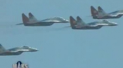 Su-27 i MIG-29 - pełna beczka na  MAKSie 2007