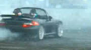 An M Roadster burning rubber!