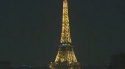 Wierza  Eiffel w Sylwestra