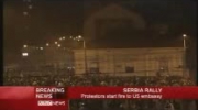 Zamieszki w Belgradzie (CNN/PTC/BBC News)