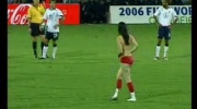 Girl Stops Football Match