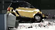 Smart fortwo crash test