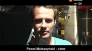 Paweł Małaszyński zadaje pytanie astronautom