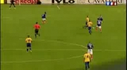 Henrik Larsson fantastic goal - Sweden - France 2008