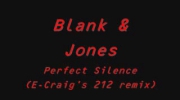 Blank & Jones - Perfect Silence (E-Craig's 212 remix)