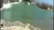detonacja bomby w jeziorze