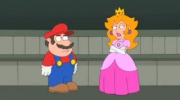 Mario Bross ratuje ksiezniczke