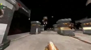 Quake Live - gameplay z railgunem