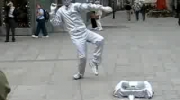 Insane Street performer - Vienna dancer