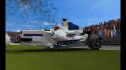 Animacja wypadku Roberta Kubicy podczas GP Kanady