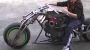 Motocykl w stylu dragster
