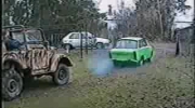 Trabant vs Jeep