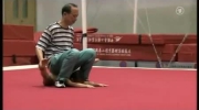 Trening gimnastyczny chińskich dzieci