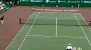 Dziwny kamerzysta na meczu tenisowym