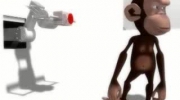 zachłanna małpka -śmieszna animacja