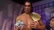 Khali vs Rey Mysterio & Batista