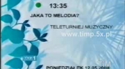 TVP1- Program dnia na 12 Maj 2008.