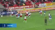 FK Fredrikstad - Lech Poznań 1:6 (dwie bramki poznańskiej drużyny)