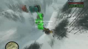 GTA : Snow Andreas Mount Chiliad Jump || Lawetowy Skok xD