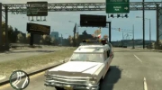 Grand Theft Auto IV - Gameplay (Ecto-1 - Ghostbusters Cadillac)