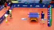 Niesamowity mecz ping ponga