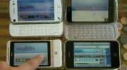 HTC Hero Vs iPhone 3GS Vs Nokia N97 Vs HTC Touch Pro2