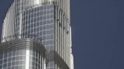 Mycie okien w Burj al Dubai - najwyższym budynku świata