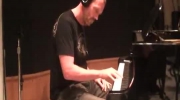 Hugh Laurie during recording of Meat Loaf's new CD