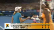 Serena Williams vs Justin Henin